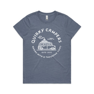 Quirky Campers - Womens Faded Tee Thumbnail