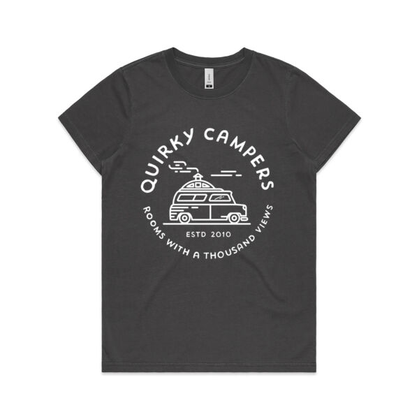 Quirky Campers - Womens Faded Tee Thumbnail